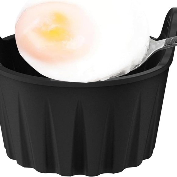 Silicone Air Fryer Egg Mold, Reusable Nonstick Air Fryer EggPoacher6Pcs(AnyColor - Picture 3 of 15